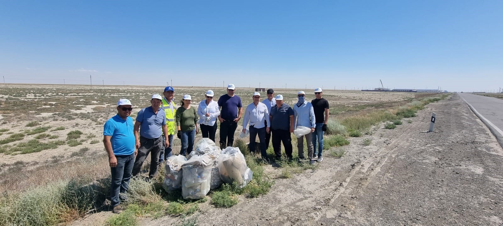 Bertling Kazakhstan joins Clean-up Session on Int'l Environment Protection Day