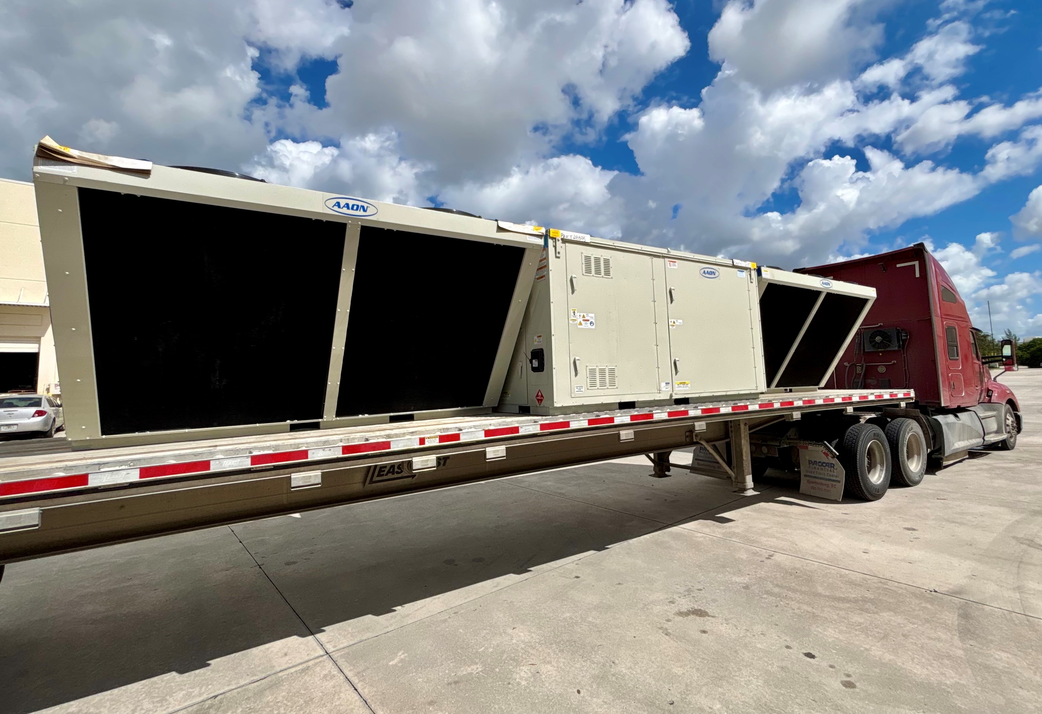 Bertling Miami Successfully Handles AAON Unit Shipments from Miami to Jacksonville