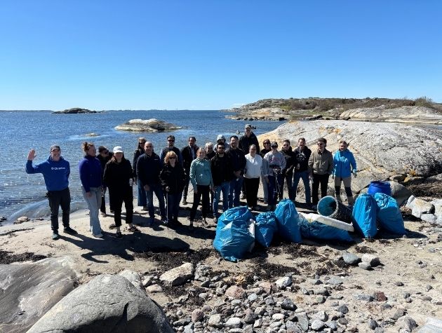 Swedish Team Joins Forces with CleanSea for Coastal Cleanup Initiative