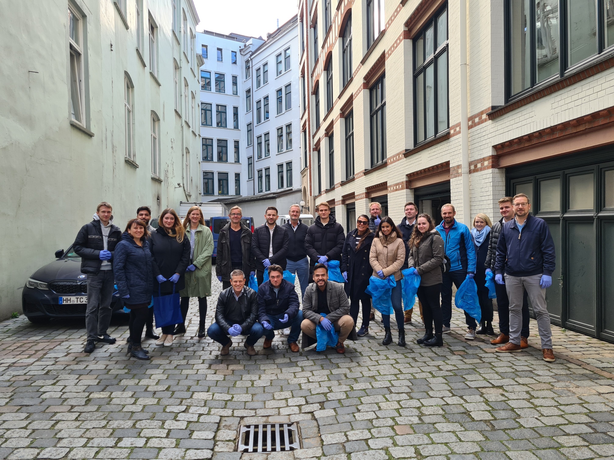 Clean-up session by our Head Office in Hamburg