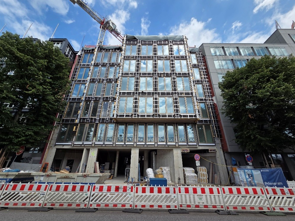 New Bertling HQ in Hamburg – now all six floors fully visible