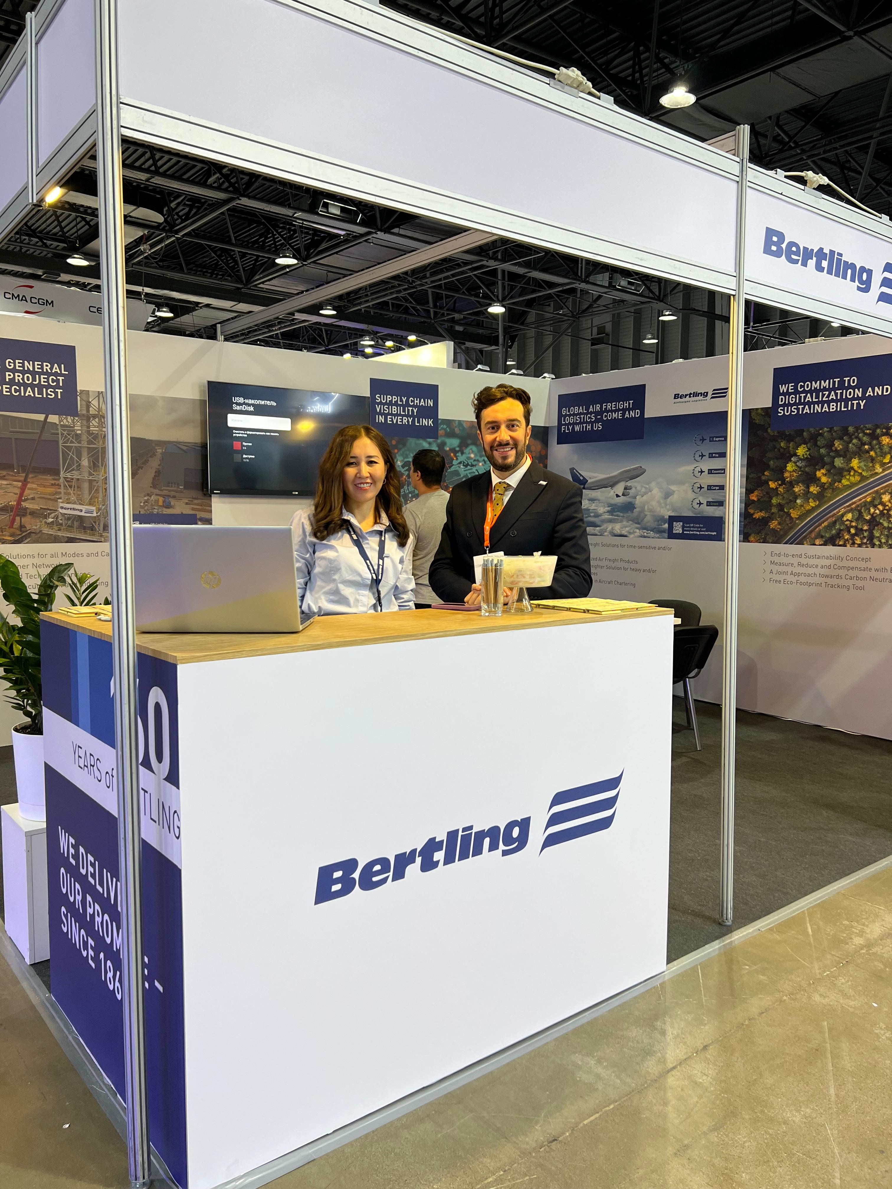 Bertling at TransLogistica Kazakhstan 2025: Strengthening Connections Across Central Asia