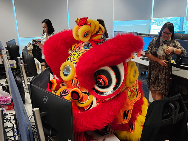 Bertling Singapore celebrates Lunar New Year