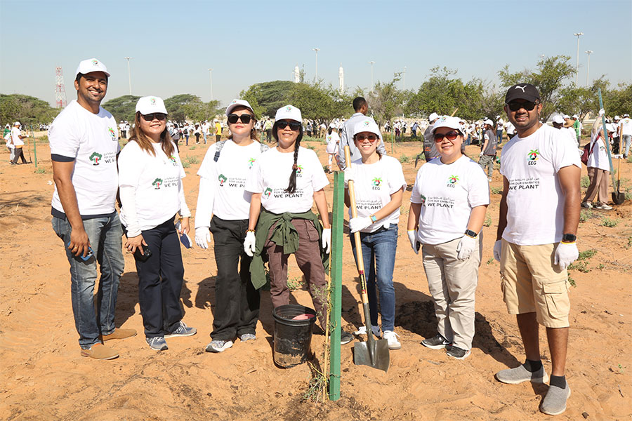 Bertling Dubai participates in tree planting initiative