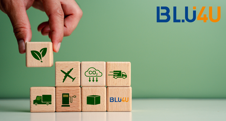 Track your transport emissions and take action with BLU4U 