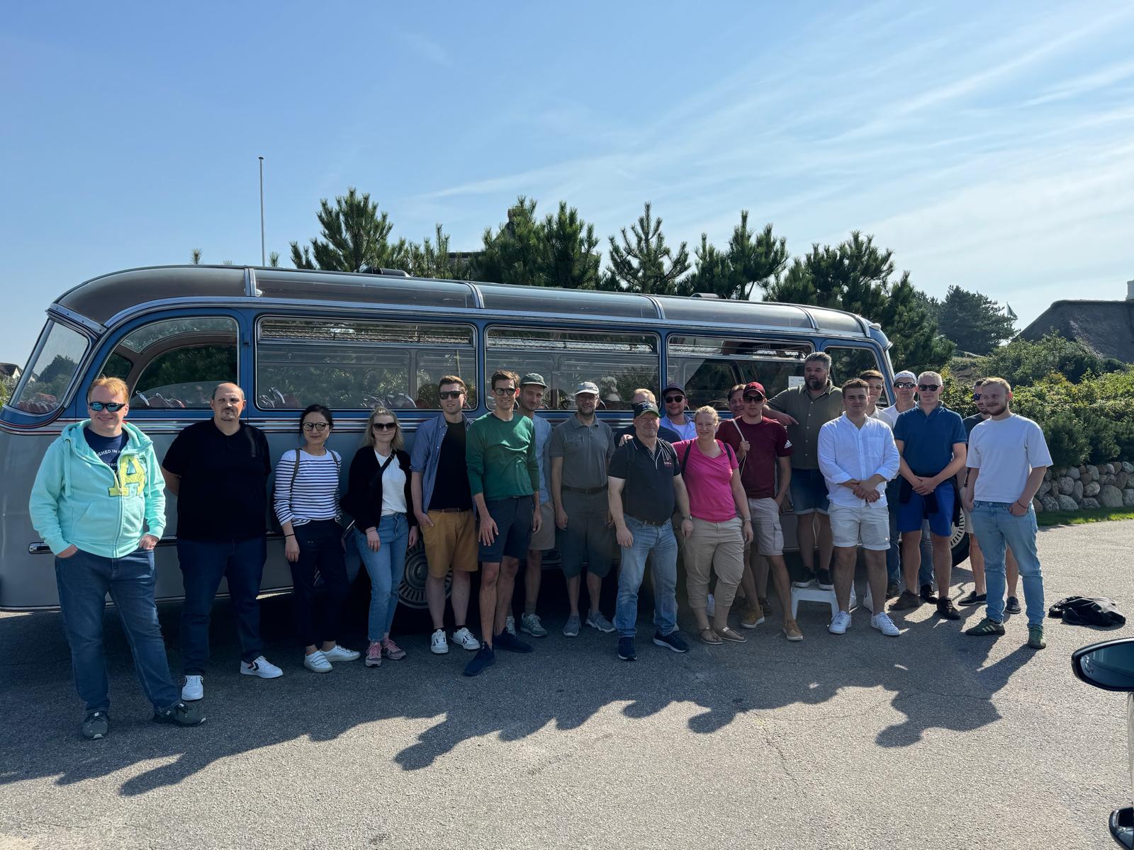 Bertling's Shipping/Chartering from Hamburg attends team building on Sylt