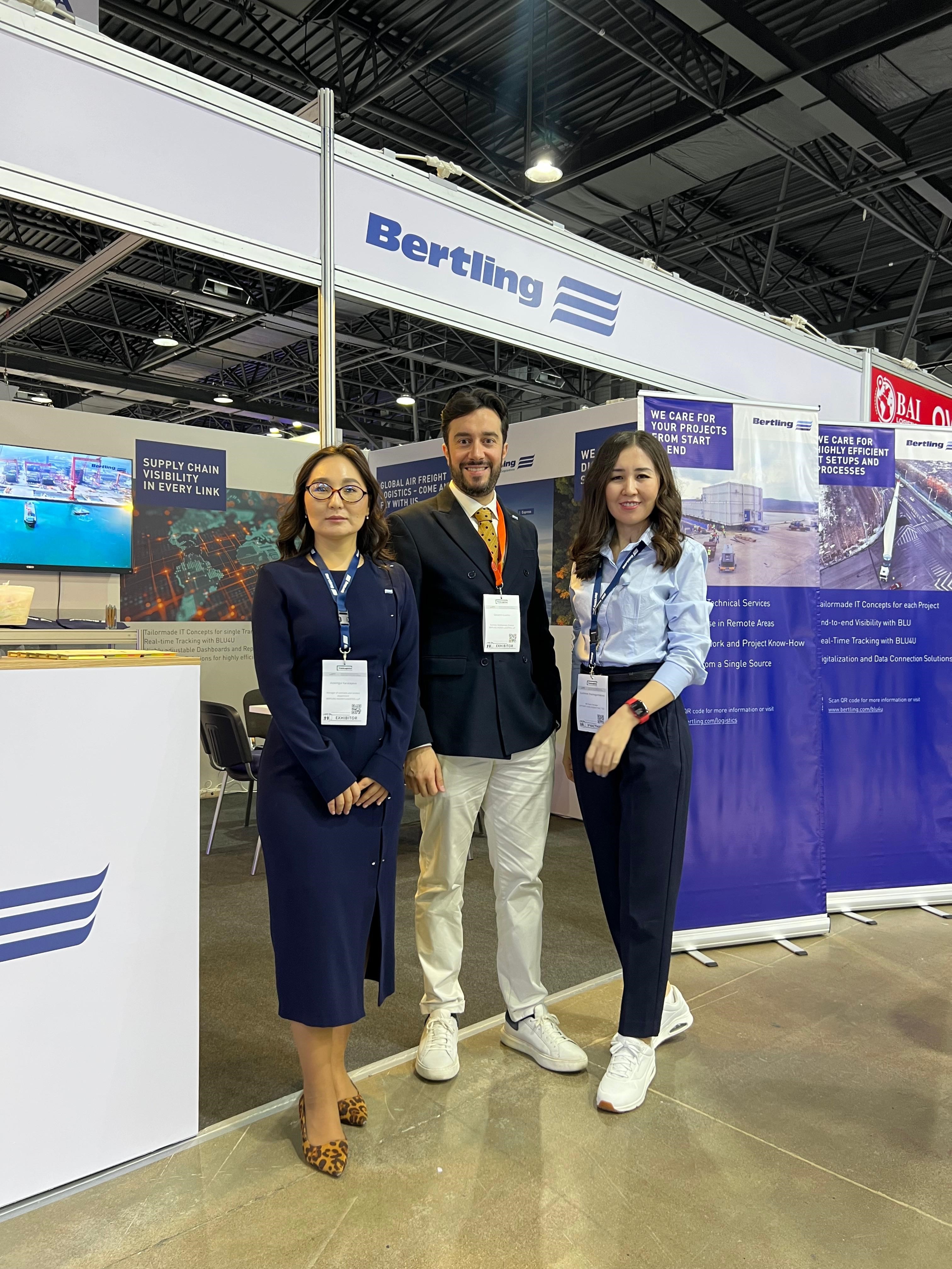 Bertling at TransLogistica Kazakhstan 2025: Strengthening Connections Across Central Asia
