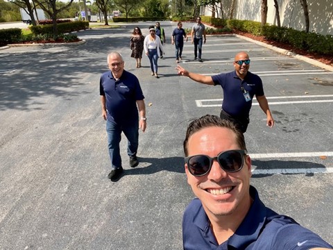 Bertling Miami takes part in Mental Health Awareness Walk initiative