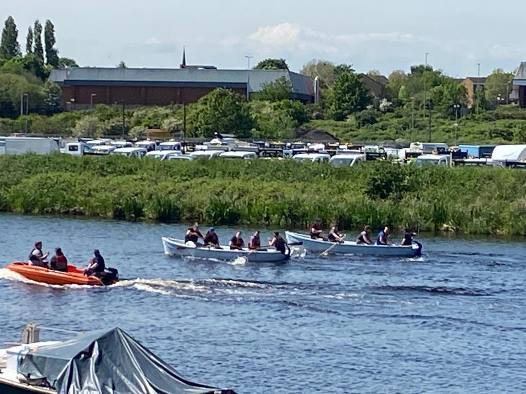 Middlesbrough Team enjoy Tees River Boat Race and Family Fun Day