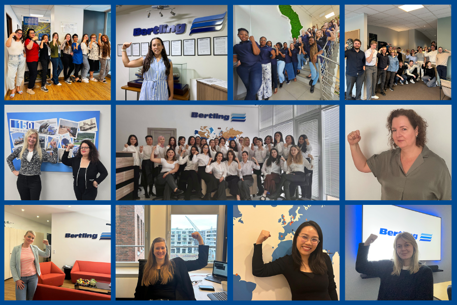 Happy International Women's Day 2025 from Bertling Logistics 
