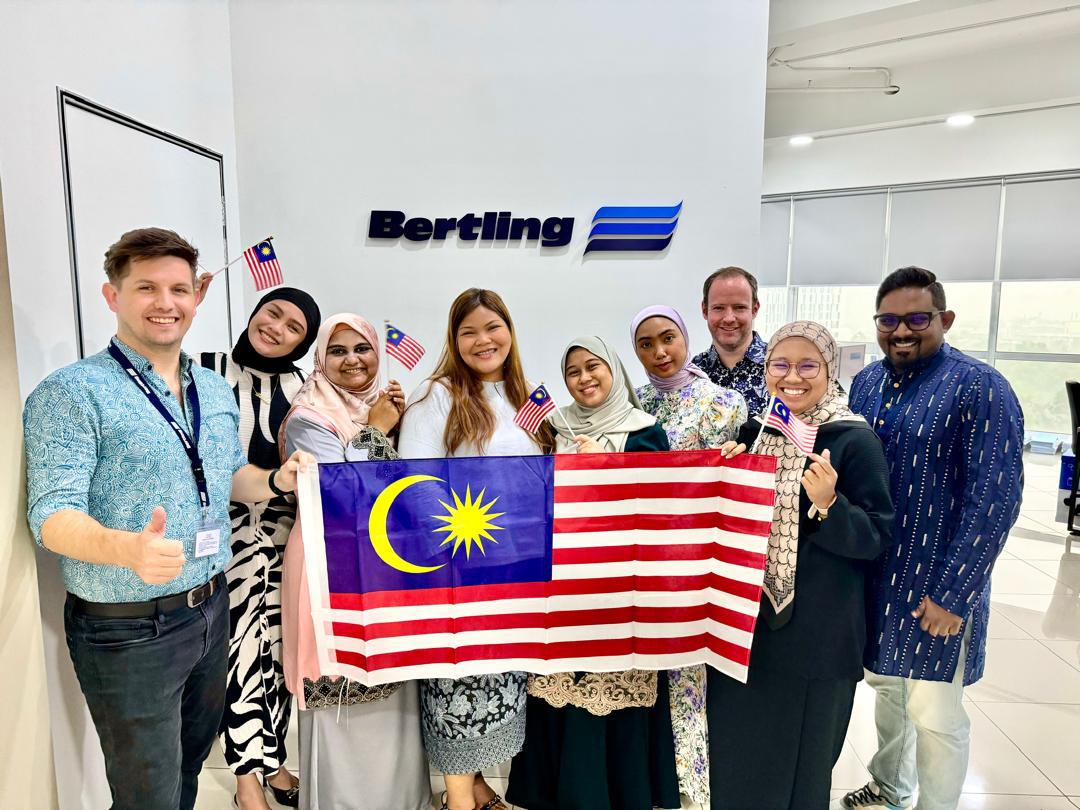 Bertling Malaysia celebrates Merdeka Independence Day
