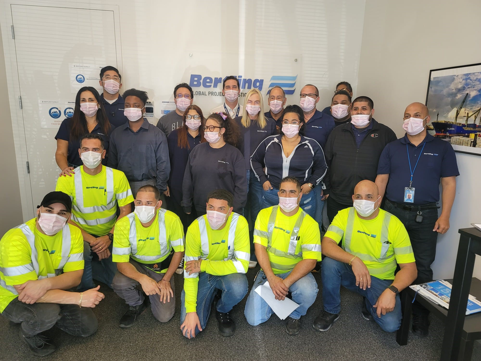 Bertling Logistics Miami raises awareness for Breast Cancer