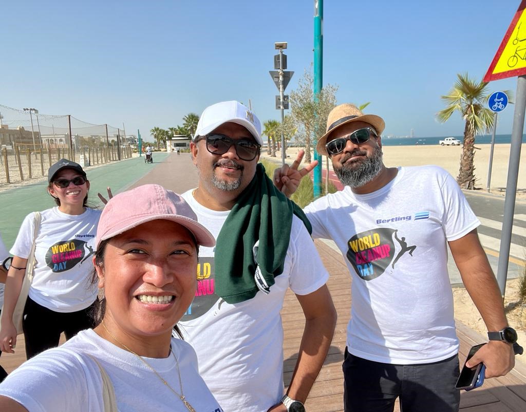 Berting Dubai participates in local cleanup session