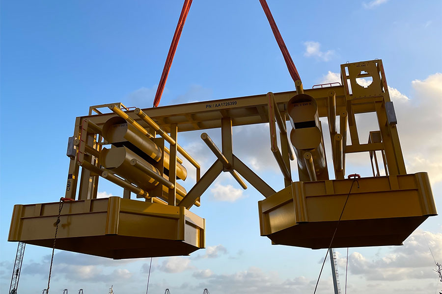 Transport of Flying Lead Deployment frames and baskets