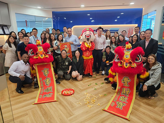 Bertling Singapore celebrates Lunar New Year