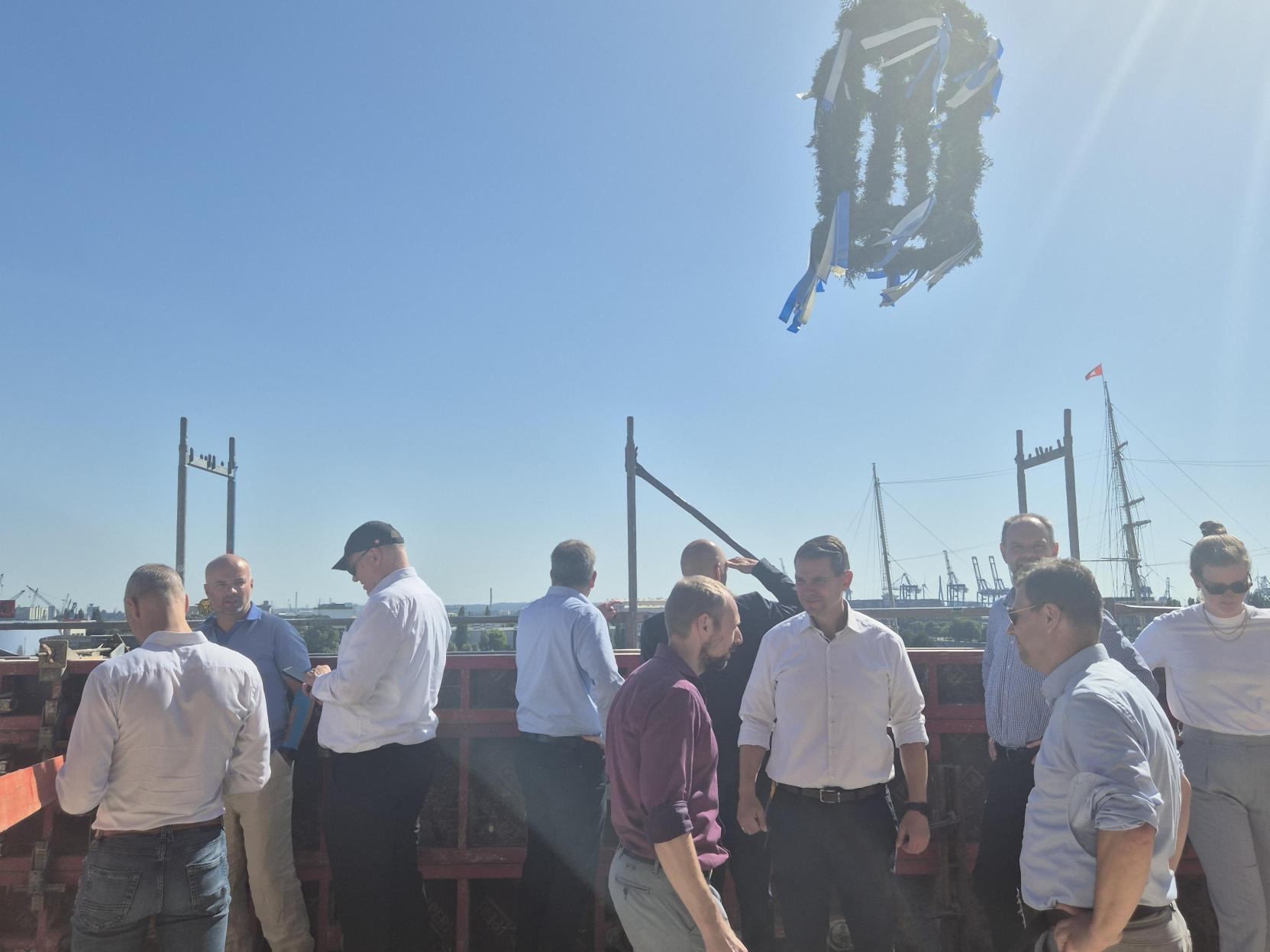 Bertling Celebrates Topping-Out Ceremony for New Global Headquarters
