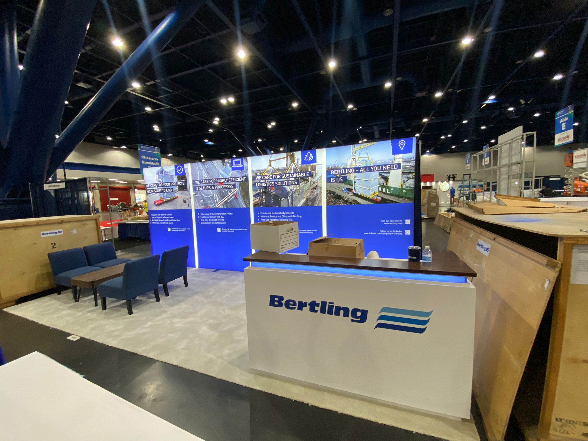 Bertling at Breakbulk Americas in Houston this week