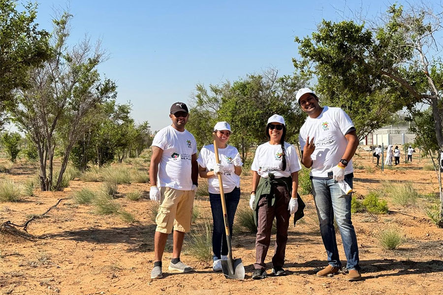 Bertling Dubai participates in tree planting initiative