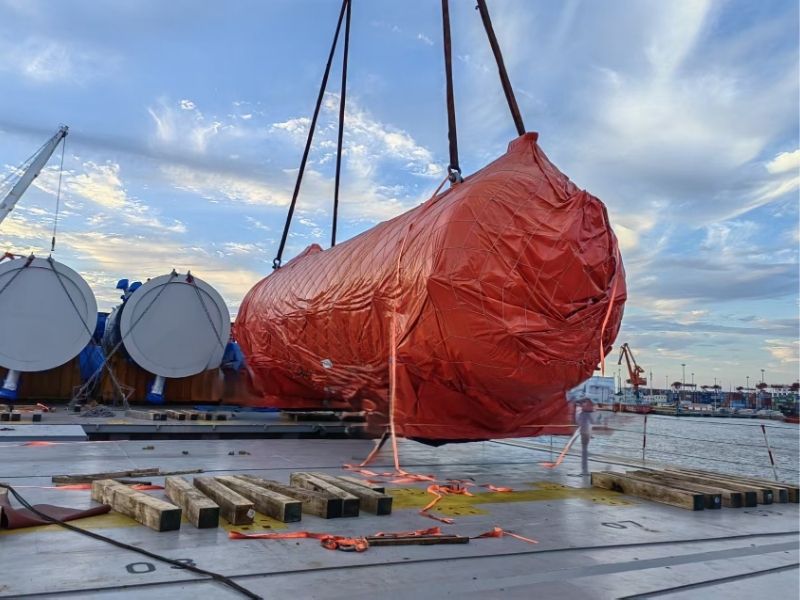 Breakbulk Shipment from China to Brazil