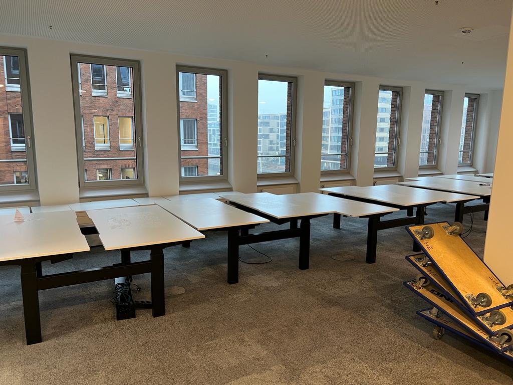 Hamburg Head Office move to new premises in full swing