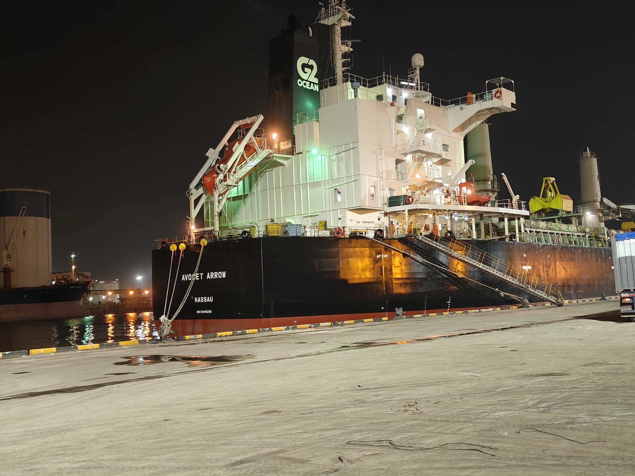 Smooth part charter shipment from Singapore to Brazil