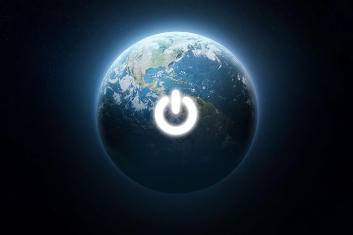 Earth Hour on 22 March 2025