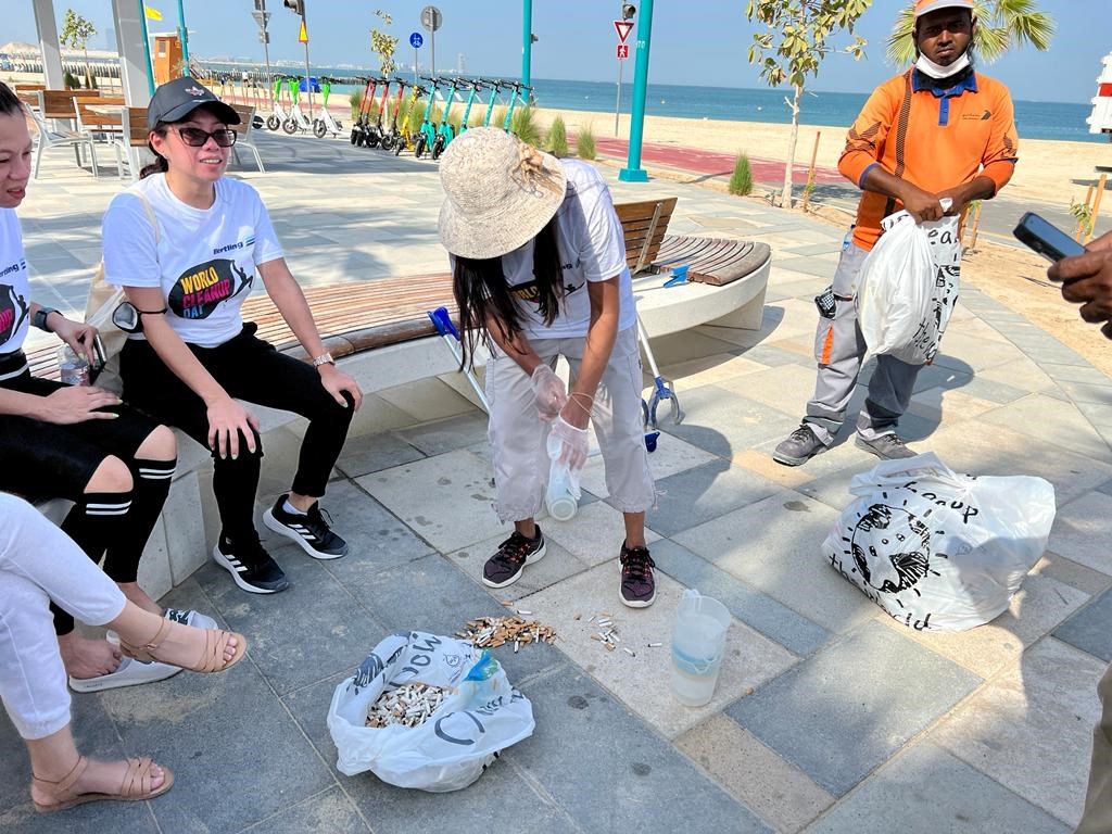 Berting Dubai participates in local cleanup session