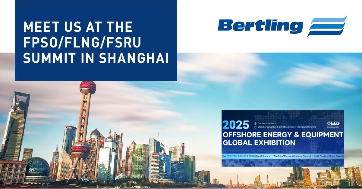 Meet Bertling Logistics at the 12th Global FPSO, FLNG & FSRU Summit 2025