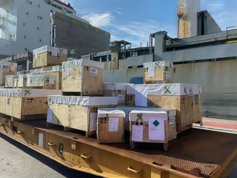 Shipment from Italy to Shanghai, China