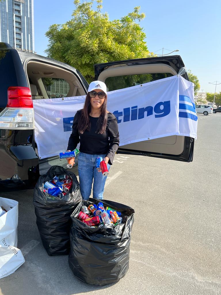 Bertling Dubai participates in can collection drives