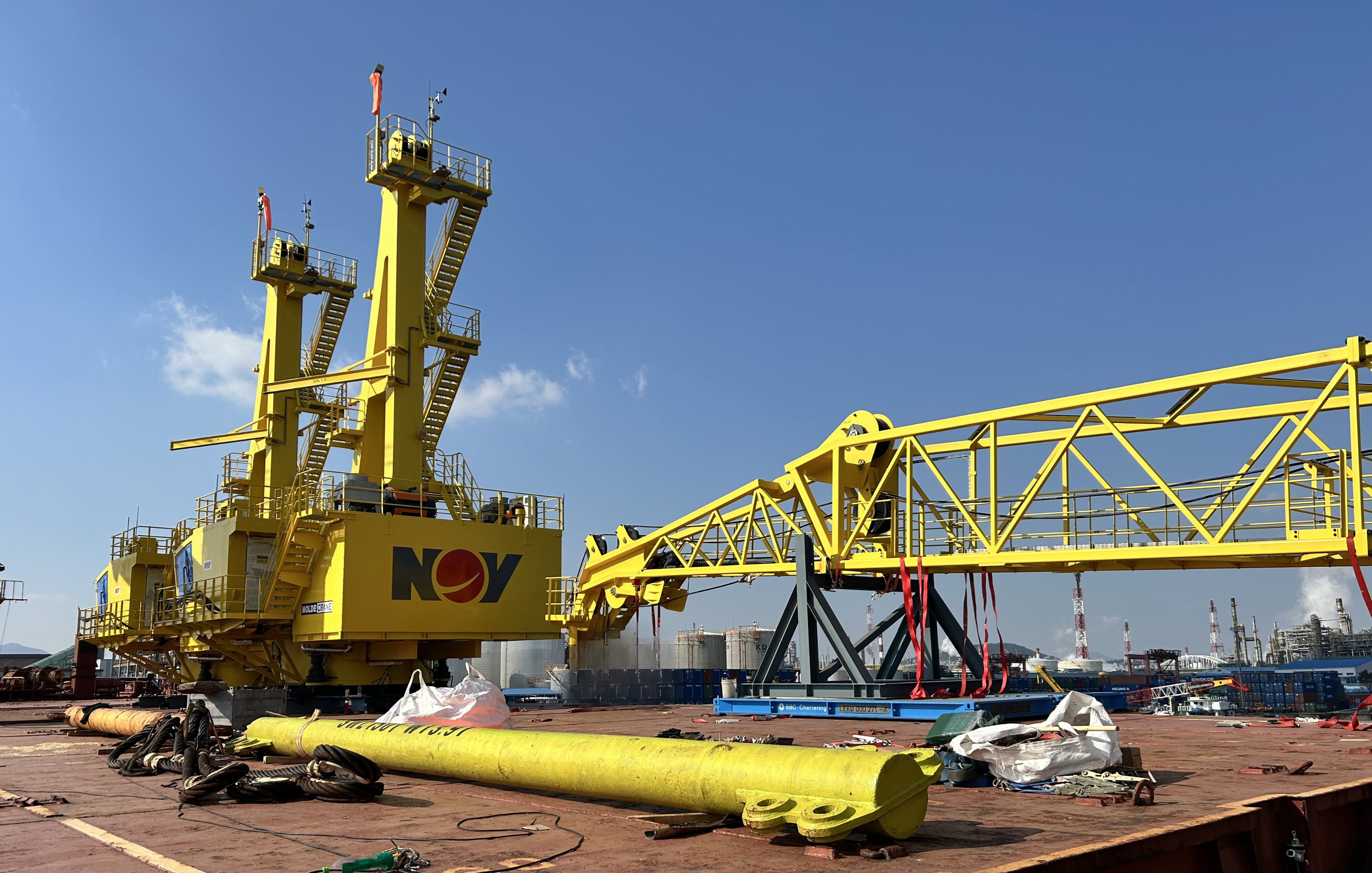 Successful Breakbulk Shipment Completed from Korea to Singapore
