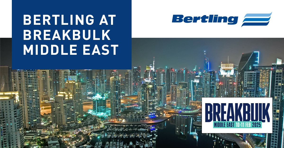 Bertling Logistics Attends Breakbulk Middle East 2025 