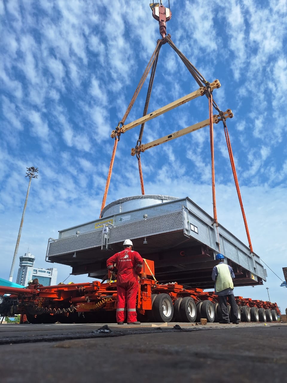 Successful Transport of Oversized ACHE Units from Malaysia to Thailand