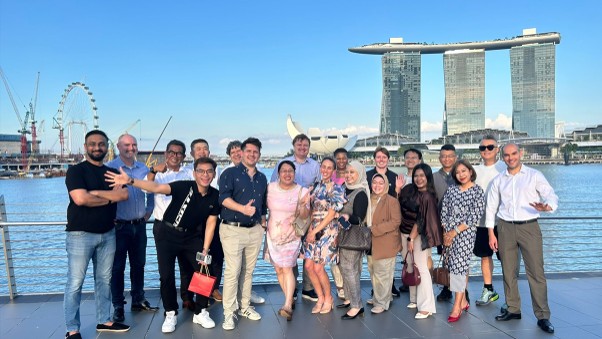 One of two Global Sales Trainings held in Singapore 