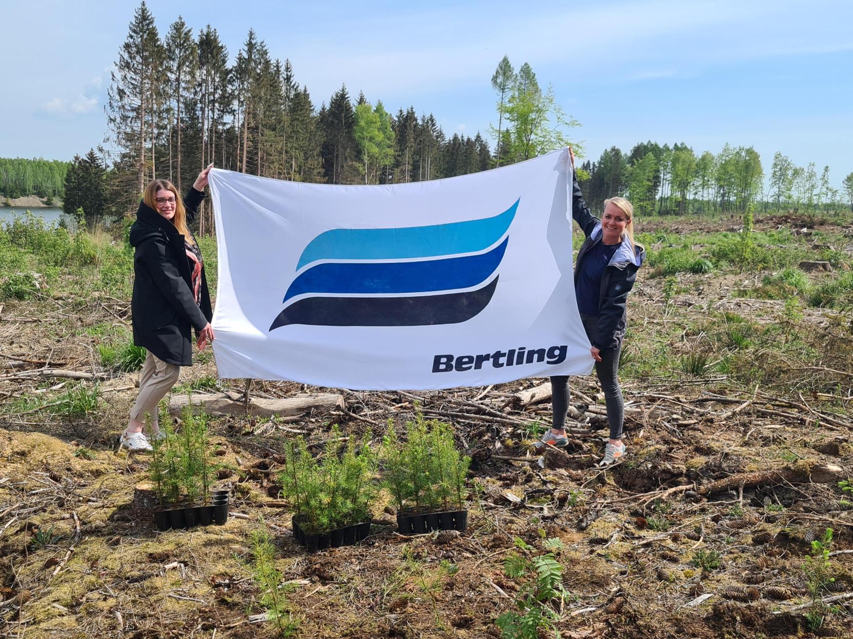 Tree Planting Action in Harz Mountains on today’s “Love a Tree Day”