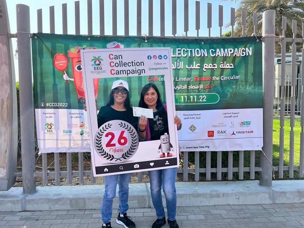 Bertling Dubai participates in can collection drives