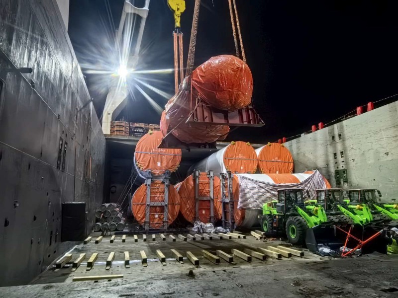 Bertling manages complex break bulk shipment from China to Brazil