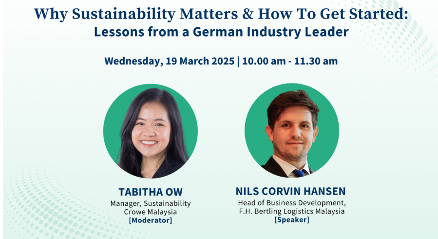  Bertling Malaysia is Presenting at the Functional Workshop on Sustainability