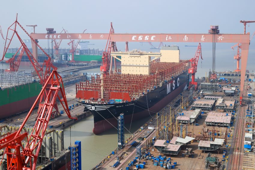 World’s largest: Colossal MSC Tessa delivered to MSC
