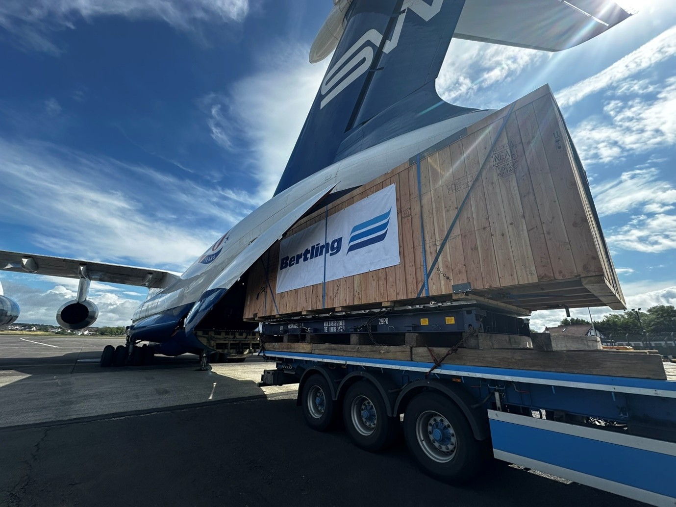 Bertling Air Charter: Securing your Supply Chains