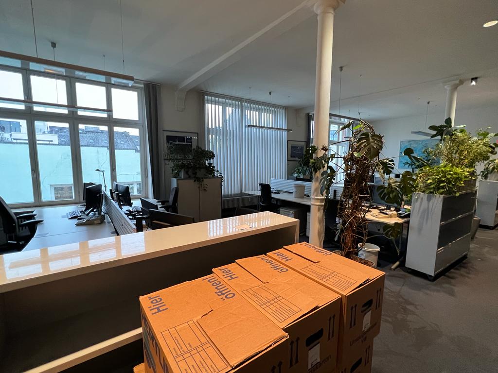 Hamburg Head Office move to new premises in full swing