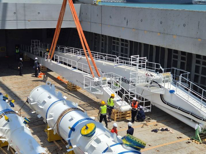 Bertling Singapore Successfully Delivers Complex Breakbulk Shipment from Korea to Singapore