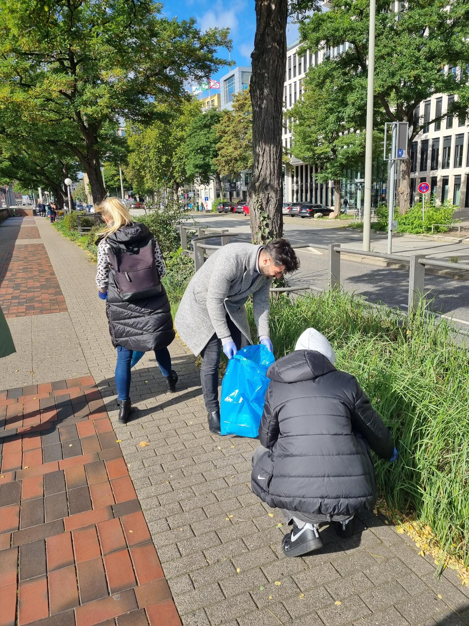 Clean-up session by our Head Office in Hamburg