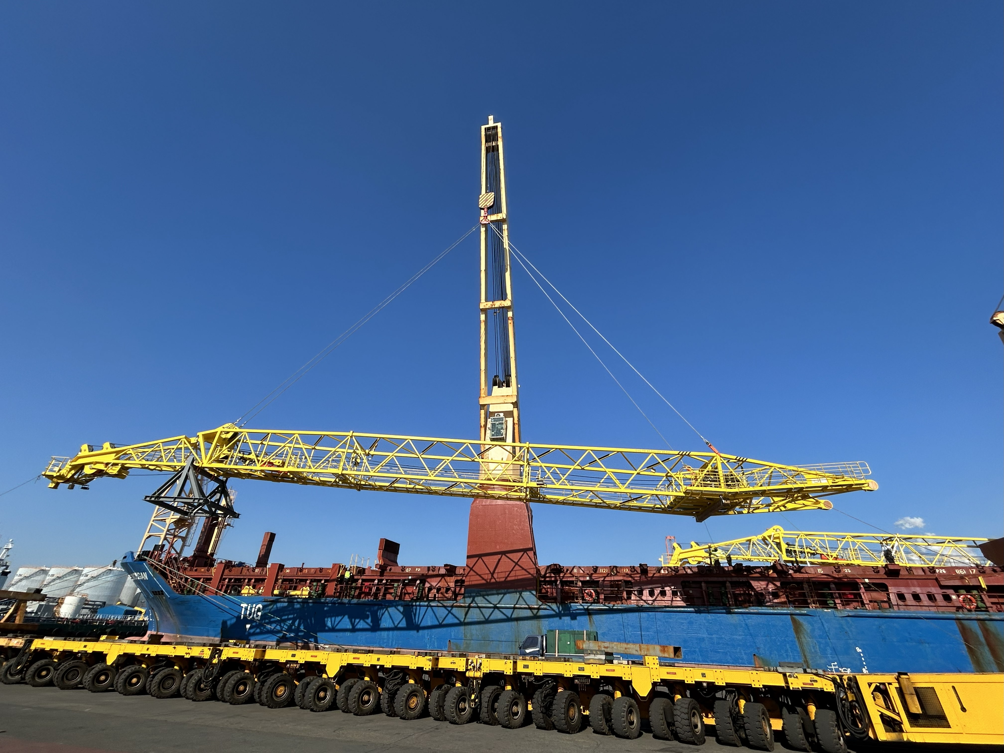 Delivery of Two Deck Crane Packages from South Korea to China