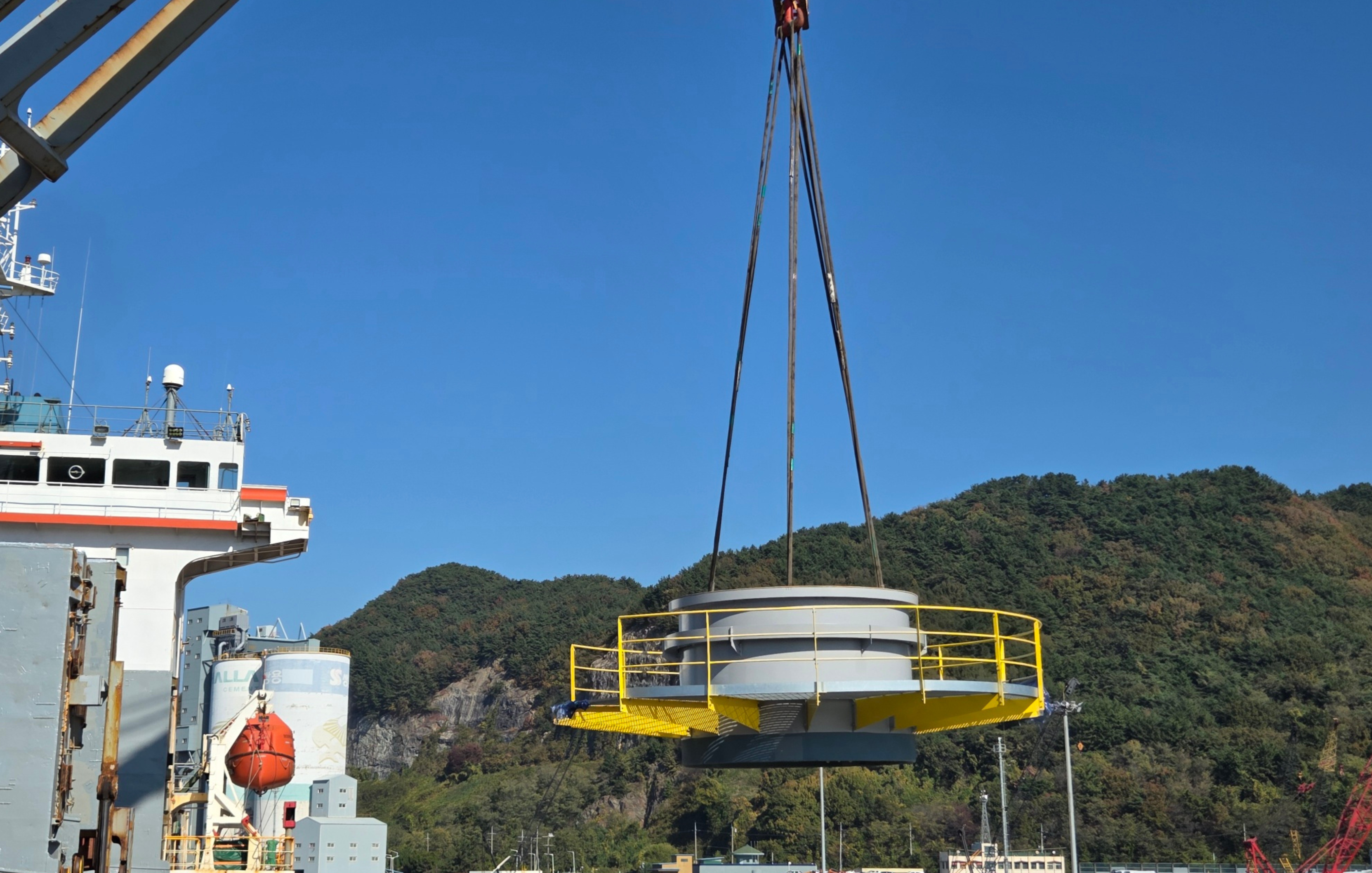 Successful Breakbulk Delivery from Korea to Singapore